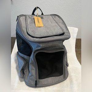 Ytonet-Pet Carrier Bag with Mesh Comfort for Hiking Travel Camping Outdoor-20lb